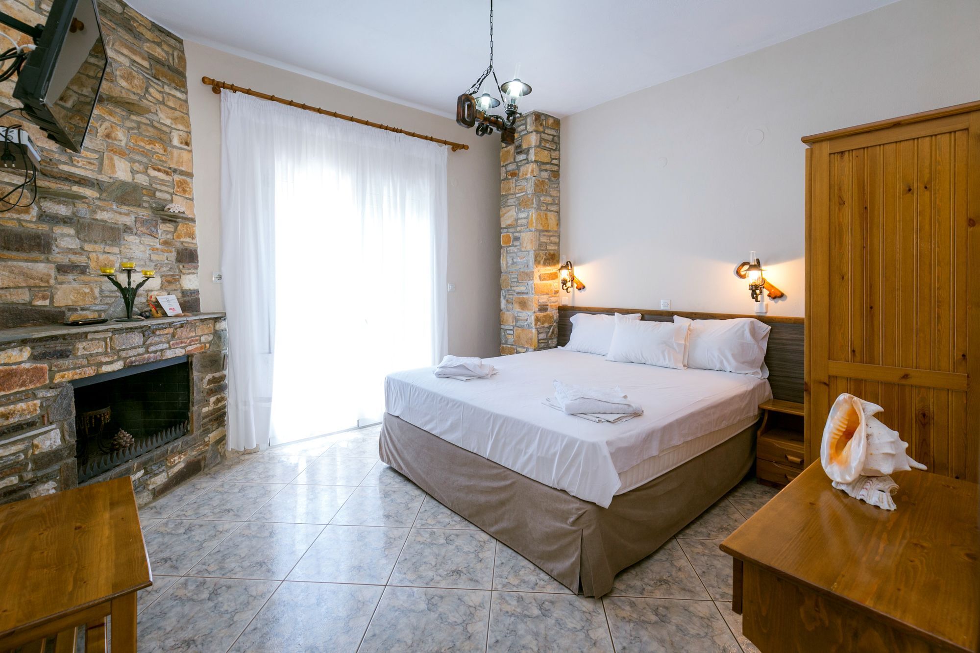 Petra Mare Apartment Thimonia Exterior foto