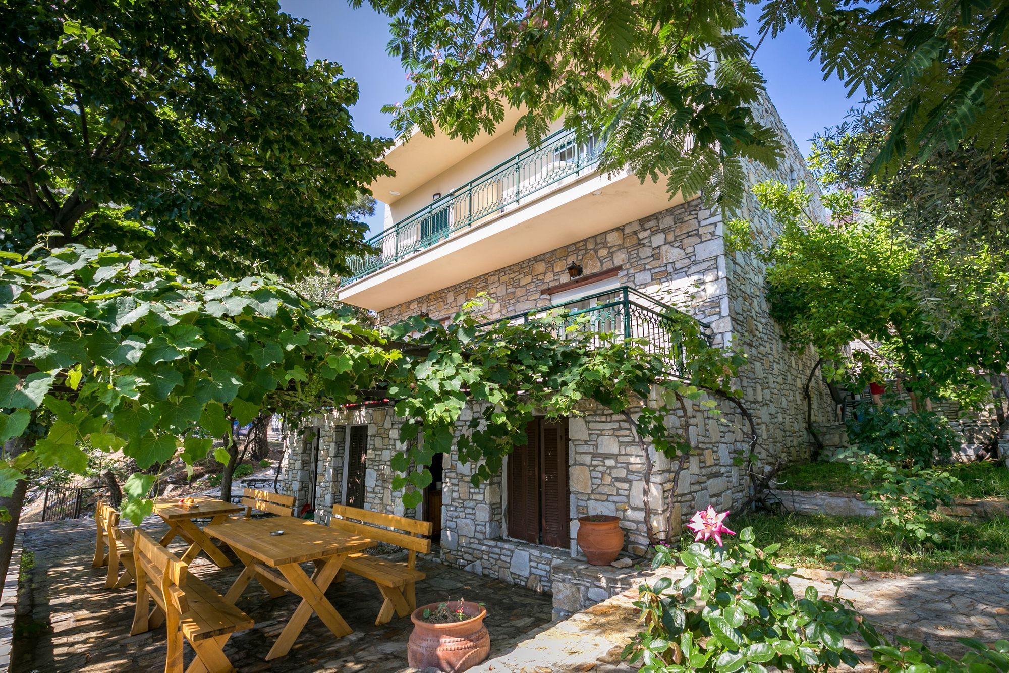Petra Mare Apartment Thimonia Exterior foto