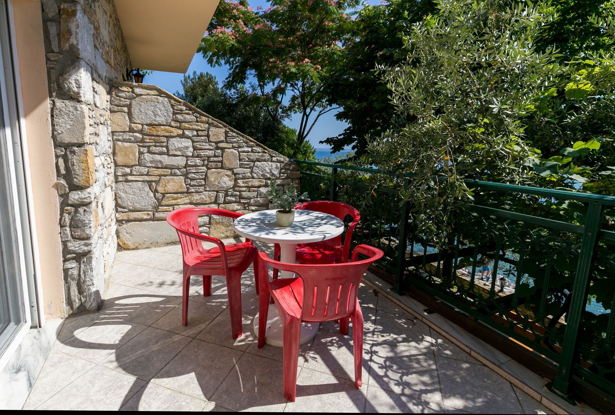 Petra Mare Apartment Thimonia Exterior foto