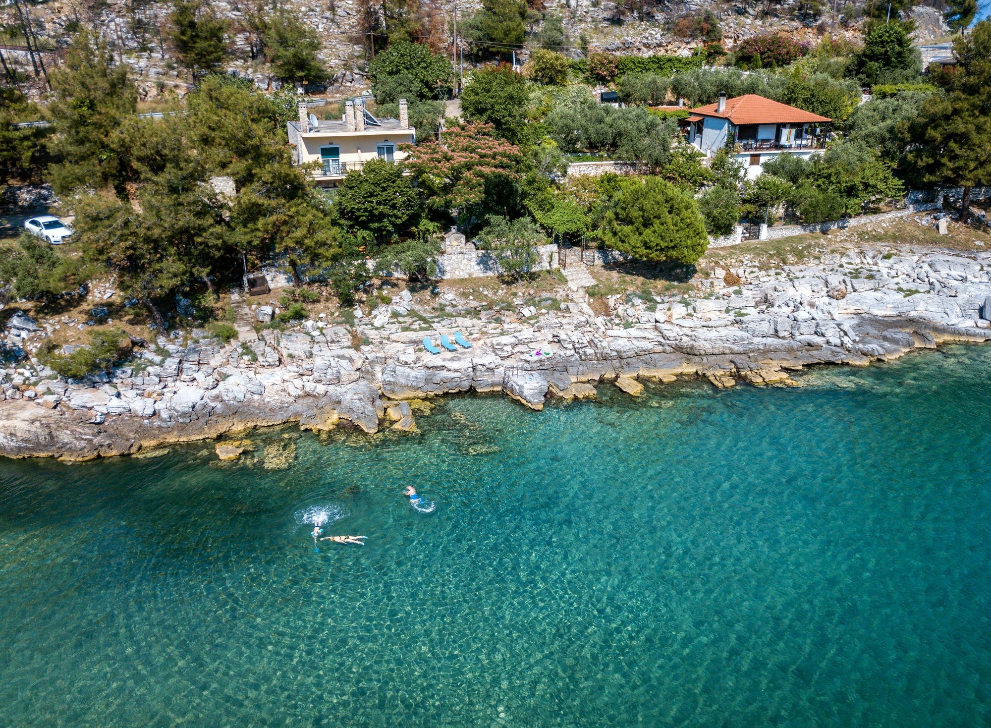 Petra Mare Apartment Thimonia Exterior foto