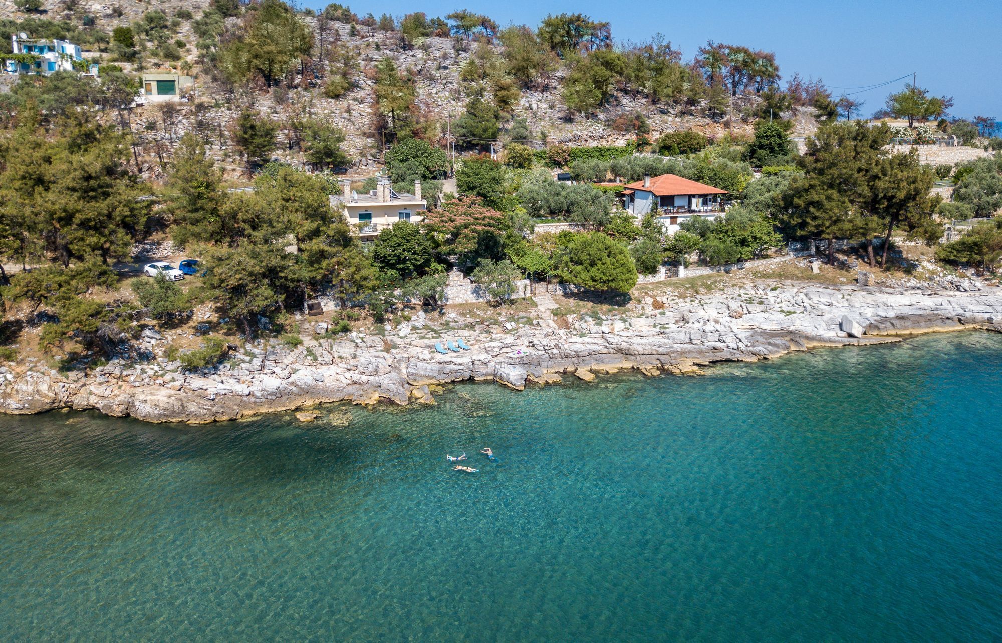 Petra Mare Apartment Thimonia Exterior foto